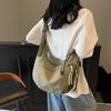 Bolsa Transversal de Tecido Oxford para Comércio Exterior Feminina 2026 Nova Casual Simples Leve Bolsa Bolinho Tendência Esportiva para o Dia a Dia