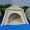 Tienda de campaña inflable portátil para acampar, totalmente automática, sin montaje, a prueba de lluvia, a prueba de sol, a prueba de viento, juego de mesa y sillas para acampar
