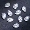 Perla Lacada en Forma de Lágrima, Perla Falsa con Base Plana en Forma de Corazón, Disponible en Varios Modelos, para Arte de Uñas Hecho a Mano y Adornos para Accesorios del Cabello