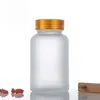 Botella Cápsula de Vidrio Transparente Transfronteriza 100ml Producto para la Salud Botella de Medicamento Botella de Reactivo Sellada para el Hogar Almacenamiento a Prueba de Humedad Botella Vacía
