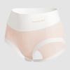 Calcinha Feminina Jacquard Algodão Macio YunGan Cintura Alta Abdominal Franzida Sem Costura Quadril Skin-Friendly Naked Algodão Puro Virilha Antibacteriana