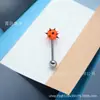 Comercio Electrónico Transfronterizo Anillos para la Lengua de Acero Inoxidable de Múltiples Formas, Joyería para Piercings Corporales de Material Acrílico, Venta al por Mayor de Fabricantes