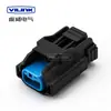 F640110 conector à prova d'água para carro conector Terminal 2 pinos macho e fêmea acoplamento chicote elétrico do carro conector rápido