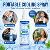 Kineshinex Spray Refrescante de Verano Cuidado de la Ropa Refresca, Desodoriza y Proporciona una Sensación Refrescante Cómoda, Adecuado para Deportes al Aire Libre y Viajes