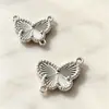 Nuevo colgante grabado en CNC para pulsera o collar DIY, doble colgante de mariposa y estrella con retención de color