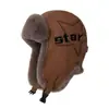 Gorro de invierno estilo noreste para hombres y mujeres, con forro de polar, material grueso, diseño a prueba de viento, protección facial y para el cuello integrada, y estilo cálido de poner