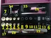 Accesorios para Máquina Perforadora de Cuentas Budistas, Mesa de Sujeción, Cabezal de Sujeción de Plástico, Perforación de Perlas, Cuentas de Madera, Cuentas Redondas, Cabezal de Sujeción de Cobre, Cabezal de Sujeción de Tres Vías