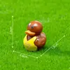 Micro-Paisaje Creativo Baloncesto Pato Pequeño Muñeco Lindo Muñeco de Granos Casa de Muñecas DIY Accesorios Decorativos Tablero del Coche Escritorio Pequeños Adornos