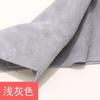 Piel de gamuza ternero terciopelo dos capas piel de vaca bolsos zapatos botas tela de cuero DIY hecho a mano cuero