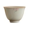 Orquídea pintada à mão underglaze copo mestre masculino e feminino xícara de chá xícara de chá fresco pequeno conjunto de chá único Xícara cerâmica novo estilo chinês