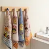 Toalla Gruesa de Algodón Puro de Dibujos Animados, Toalla de Baño de Gasa Extra Grande Suave Apta para la Piel, Gasa de Cuatro Capas 25*50cm Toalla de Baño para Niños