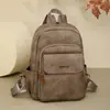 Mochila de Viagem Grande Capacidade Transfronteiriça, Bolsa de Peito, Mochila Multiuso Casual e Fashion, Bolsa de Ombro Simples para o Dia a Dia, Mochila Feminina