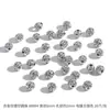 Aleación Falso Filigrana Cuentas Redondas Cuentas Sueltas Cuentas Espaciadoras Accesorios para Joyería DIY Pulsera Collar Conector Colgante Hebilla Joyería DIY