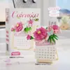 Bloques de Construcción Domésticos Bloques de Construcción de Micropartículas Flores Inmortales en Maceta Suculentas Decoración de Sala de Estar Flores Artificiales Adornos de Escritorio Juguetes para Mujeres