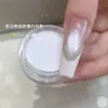 Doces de frutas nail art pó de glitter de açúcar azul e branco glitter fino pó de açúcar fosco diamante esmagado acessórios de decoração de superfície de unha DIY feitos à mão