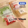 Bolsas selladoras caseras de grado alimenticio, bolsas autosellables específicas para refrigerador, bolsas grandes de almacenamiento con sello, versión engrosada