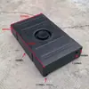Tanque de agua de techo ultraplano, cubo de plástico PE engrosado, adecuado para SUVs y vehículos todoterreno, para modificación de automóviles