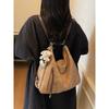 Bolso Tote Retro para Viajes al Trabajo de Gran Capacidad para Mujer 2025 Nuevo Casual Hombro Cruzado Multifuncional Mochila de Moda