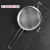 Colador de Malla de Acero Inoxidable Colador Ultrafino Casero para Comida de Bebé, Harina, Líquido de Tarta de Huevo, Jugo, Leche de Soja