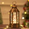 Cross-border nova decoração de Natal luminosa luz noturna neve lâmpada de vento bola de cristal criativo enfeites de presente de Natal