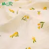 Tejido para el hogar de crepé de doble capa ancho, gasa de algodón de doble capa para ropa de casa, ropa de bebé, tejido de crepé de doble capa