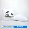 Impresión por transferencia de calor para fundas de almohada blancas personalizadas, fundas de almohada en blanco para bricolaje para impresión de logotipos personalizados, cojines de sofá y fundas para asientos de coche - venta al por mayor desde el fabricante