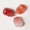 Acessórios de Pingente de Ágata de Fonte de Sal Natural, Contas Soltas de Cristal, Materiais Artesanais para DIY, Acessórios para Pulseira