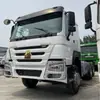 Exportado a África Camión Tractor Semirremolque Usado Howo 371 Caballos de Fuerza 6X4 Motor de Bomba Grande Nacional II y Nacional III