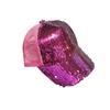Gorra de malla fina transpirable de verano para padres e hijos, gorra de béisbol con visera de lentejuelas para mujer, gorra solar reflectante para exteriores