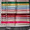Alças de sutiã ajustáveis universais, alças de sutiã coloridas semi-acabadas com superfície brilhante e escovada, removíveis e em estoque