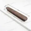 Manija de Madera Maciza Estilo Nuevo Chino Nórdico para Armario de Sala de Estar y Zapatero, Manija en T de Nogal Importado para Cajón de Dormitorio