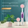Escovas de Limpeza Facial de Silicone para Venda por Atacado Cabeças de Escova de Reposição Adequadas para Escovas de Dente Elétricas Oral-B e Dispositivos de Limpeza Facial Ultrassônicos