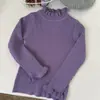 Coleção outono e inverno 2026 transfronteiriça: suéter de tricô e segunda pele para o dia a dia para meninas, roupa íntima quente e versátil de manga comprida