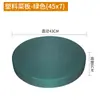 Tabla de cortar de grado alimenticio, tabla de cortar redonda de plástico, antibacteriana y resistente al moho, material de PE, para uso en cocina doméstica y comercial, adecuada para picar carne