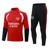 2627 Uniforme de Treino Real Madrid Outono e Inverno Uniforme de Futebol Manga Longa Atletico Jogo Treino Inter de Milão Camisa Esportiva Casual