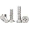Fabricante de origen Anglo-American 304, tornillo de cabeza avellanada cruzada de acero inoxidable, tornillo de cabeza avellanada cruzada de alambre de máquina de cabeza plana