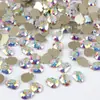 Joias de Strass para Unhas de Caveira de Halloween Transfronteiriças Diamante de Fundo Plano Diamante de Vidro Diamante de Cor Mágica Adesivos para Unhas de Diamante Moldados Venda por Atacado