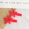 Estilo coreano clip BB de estrella de cinco puntas para colorear DIY accesorios para el cabello pasador lateral para niños accesorios para el cabello
