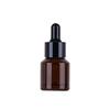 En Stock Botella Dispensadora de Líquido Original de 15ml, Botella para Aceite Esencial, Botella de Vidrio Gotero de Hombro Inclinado, Botella para Sérum, Botella de Muestra Cosmética