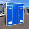 Baño Móvil Temporal para Sitios de Construcción, Baño Seco, Baño Público, Cuarto de Ducha Integrado, Actividad al Aire Libre en Zona Rural, Baño Doméstico