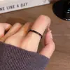 Anillo Sencillo de Gama Alta de Diseño de Nicho para Mujer, Nuevo Estilo Chino, Anillo Versátil para el Dedo Índice, Joyería de Mano Personalizada de Moda Estilo Chino