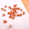 Cadena para teléfono móvil con cuentas de cerámica blanda, hecha a mano, con forma de calabaza de elfo para Halloween, accesorios de joyería, collar vintage