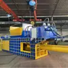 Prensa Hidráulica Horizontal Grande Compactador de Papel Usado Prensa Multifuncional para Estações de Reciclagem de Resíduos
