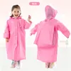 Impermeable con Mochila Enterizo para Niños al por Mayor, Impermeables con Estampado Personalizado para Estudiantes que Van a la Escuela