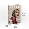 Livro falso dobrável transfronteiriço decoração livro livro de simulação livro de adereço inglês moderno simples criativo molde de livro vento ins atacado