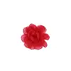 Accesorios de Tela Hechos a Mano con Borde Cosido, Estilo Coreano, Cielo Estrellado Pequeño, Tul, Flor de Rosa para Ropa, Zapatos, Sombreros, Accesorios para el Cabello y Decoraciones