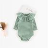 Comercio exterior primavera y otoño bebé líneas finas manga larga mameluco ropa de bebé para gatear traje de escalada YY0010
