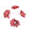 Cabezas de Flores de Crisantemo Pequeñas Simuladas Accesorios para Atrapasueños DIY Accesorios para Adorno de Frente Hanfu Relleno para Marco de Espécimen Decoración de Regalo