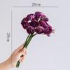 Shumen Lulian flor artificial flor de seda flor falsa buquê de flores secas pacote sala de estar entrada desktop arranjo de flores ornamentos sentimento de alto nível