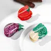 Yhj Accesorios para el Cabello Nuevo Diseño Pinzas para el Cabello de Verduras y Frutas Pasadores de Acetato Pinzas de Tiburón para Peinar Adornos para el Cabello Pinzas para el Cabello